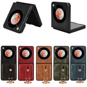 Multifunction PU Leather Protective Case with Ring For Nubia Flip