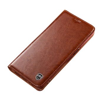 Business Style Genuine Leather Flip Phone Case For Nubia RedMagic 9  Series