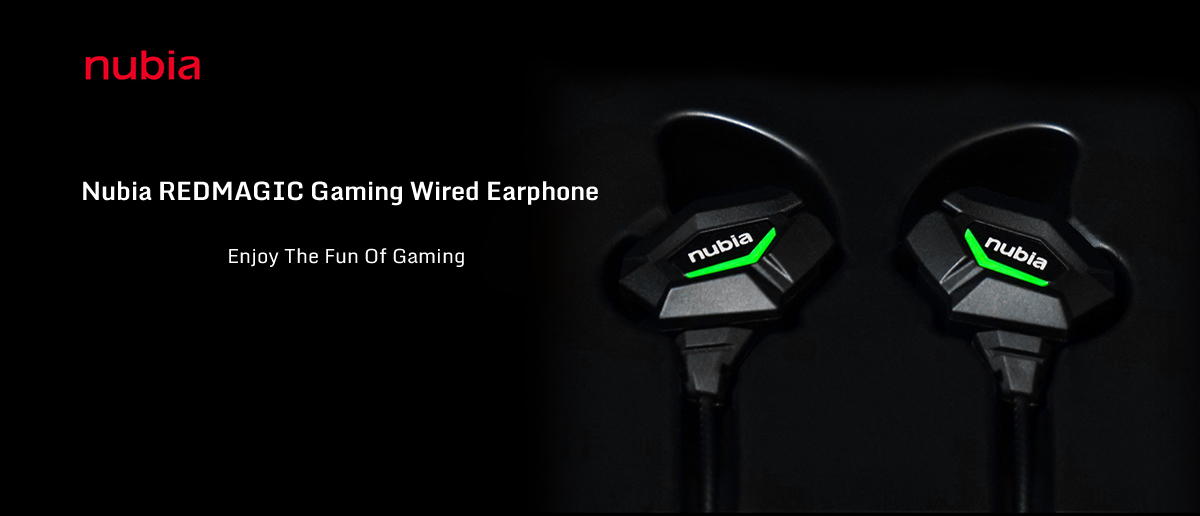 Original Nubia REDMAGIC Gaming Wired Earphone