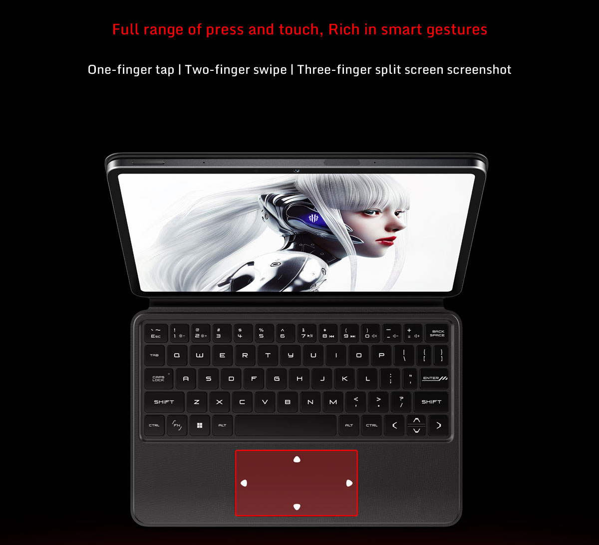 Original RedMagic Gaming Tablet Pro Magnetic Keyboard Case