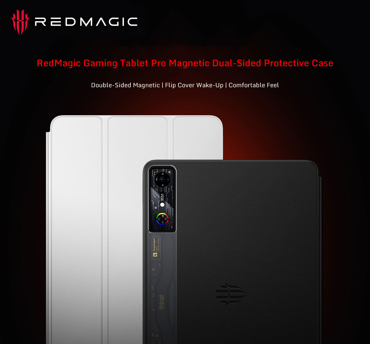 RedMagic Gaming Tablet Pro Magnetic Dual-Sided Protective Case