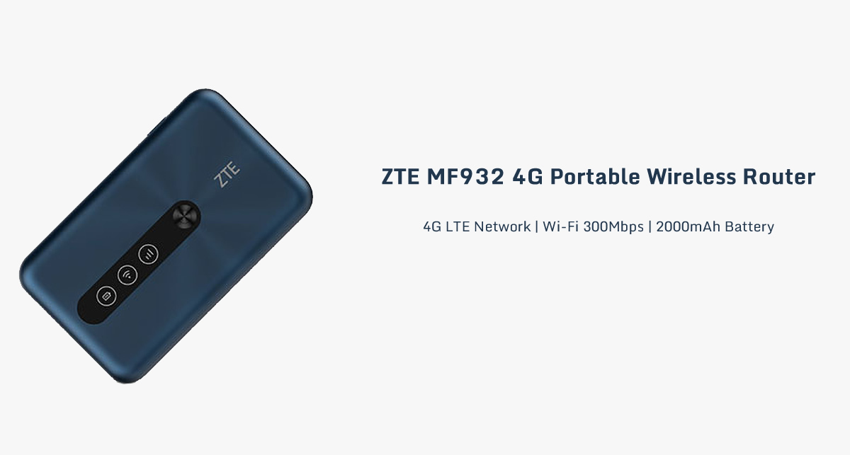 Original ZTE MF932 4G Portable Wireless Router 